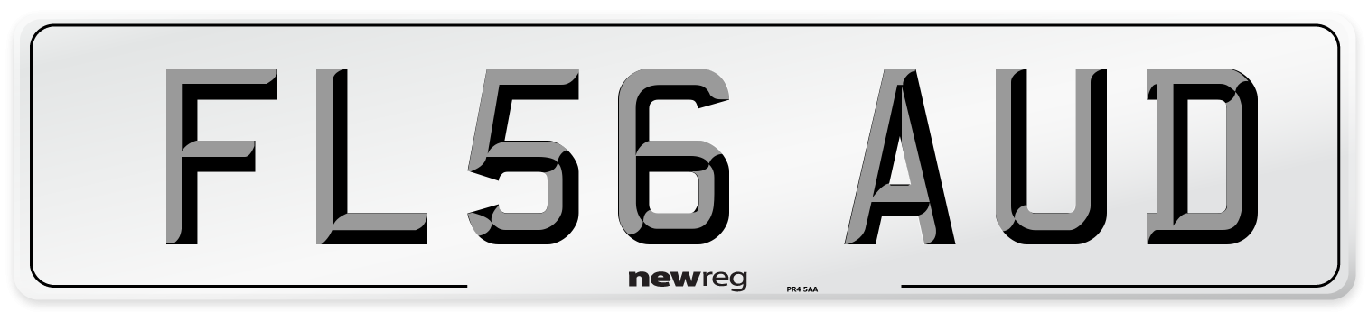 FL56 AUD Number Plate from New Reg